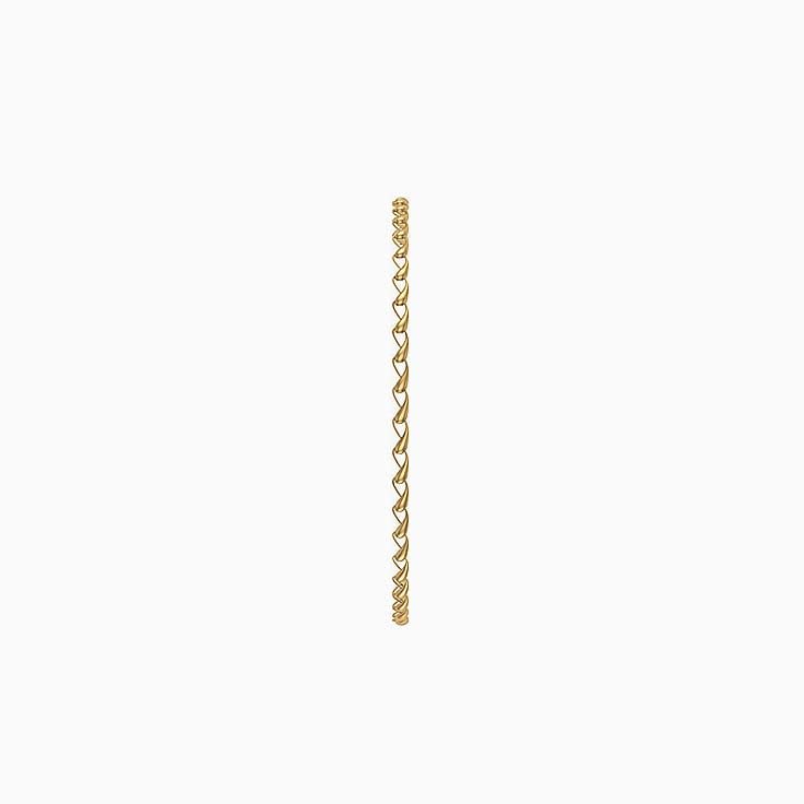 Drop Design Gold Necklace 43cm diameter