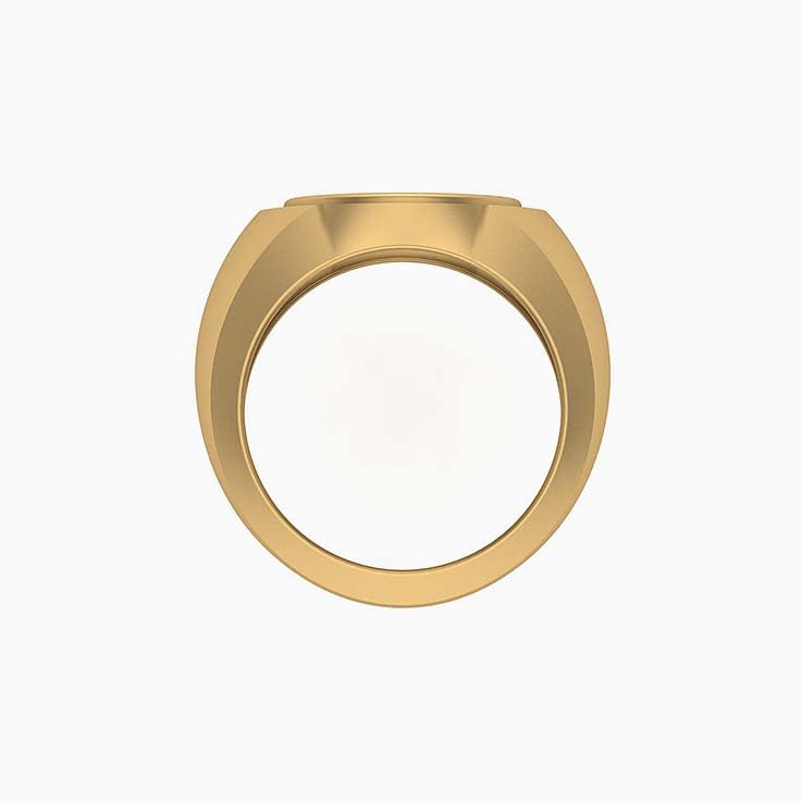 Classic gold Signet Ring