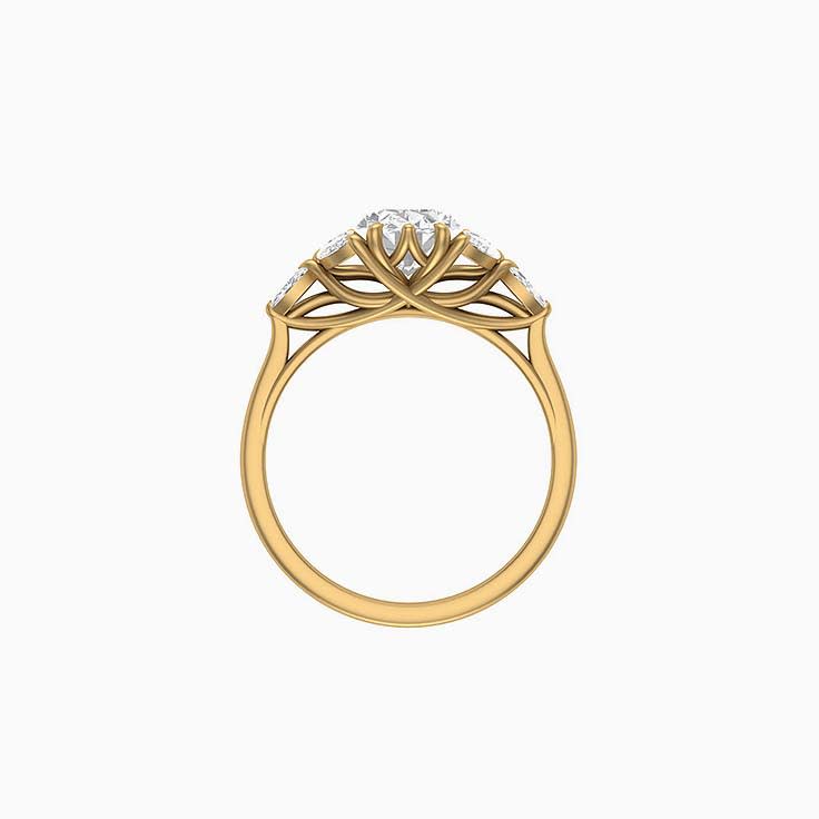 Lab Grown Diamonds Engagement ring Oval