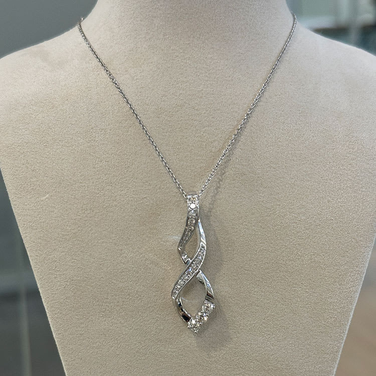 Diamond Infinity Pendant