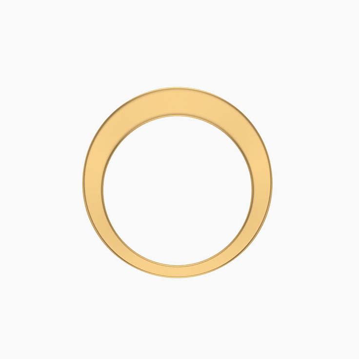 Slightly curved band