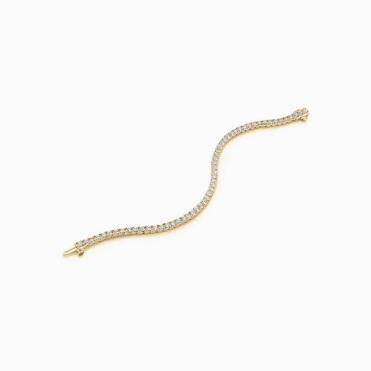 5 Carat Tennis Bracelet With Lab Diamonds