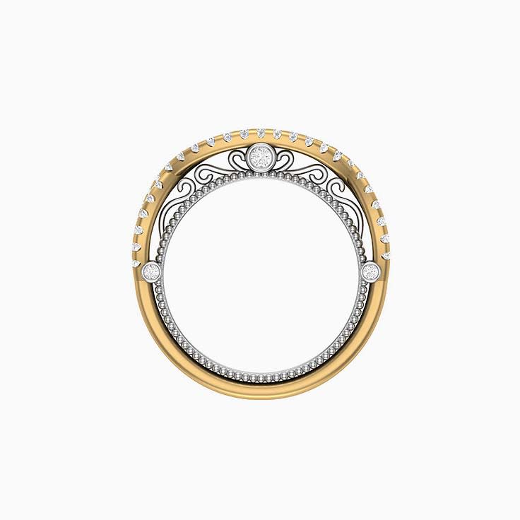 Ornate art deco ring