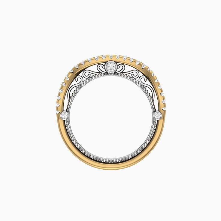 Ornate art deco ring