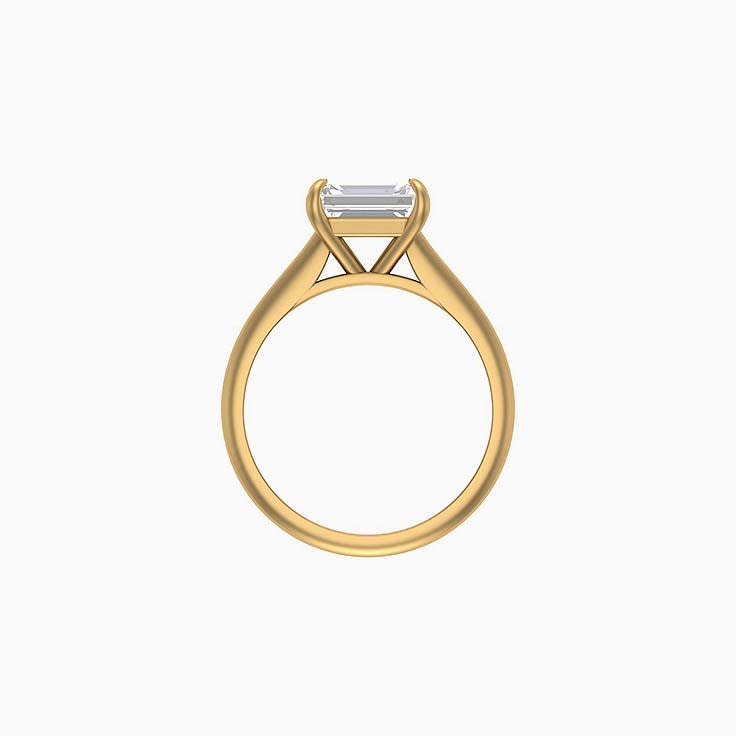 Emerald cut Lab diamonds