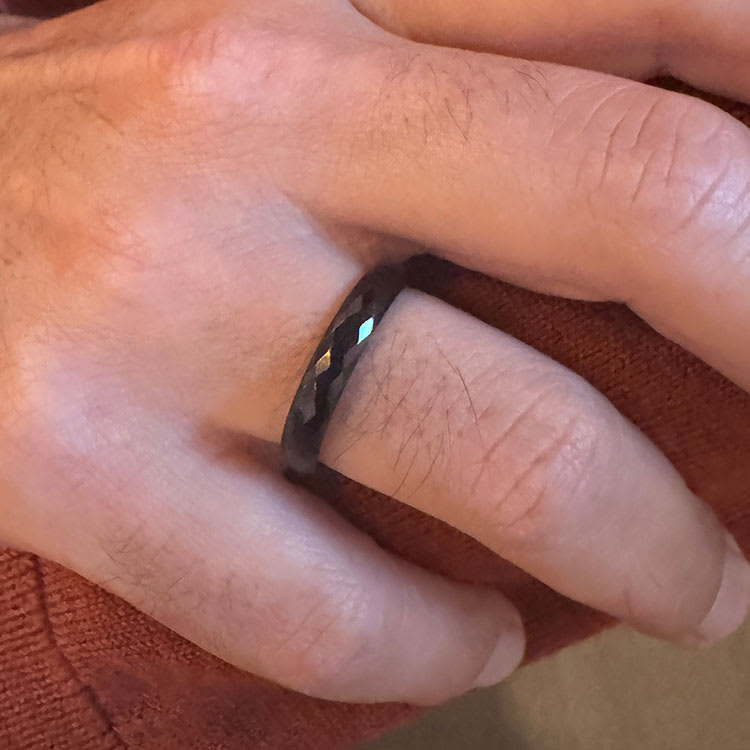 4mm Black Ring