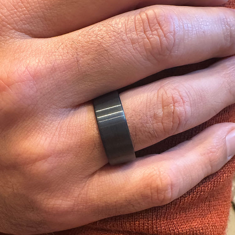 Flat Profile Black Ring