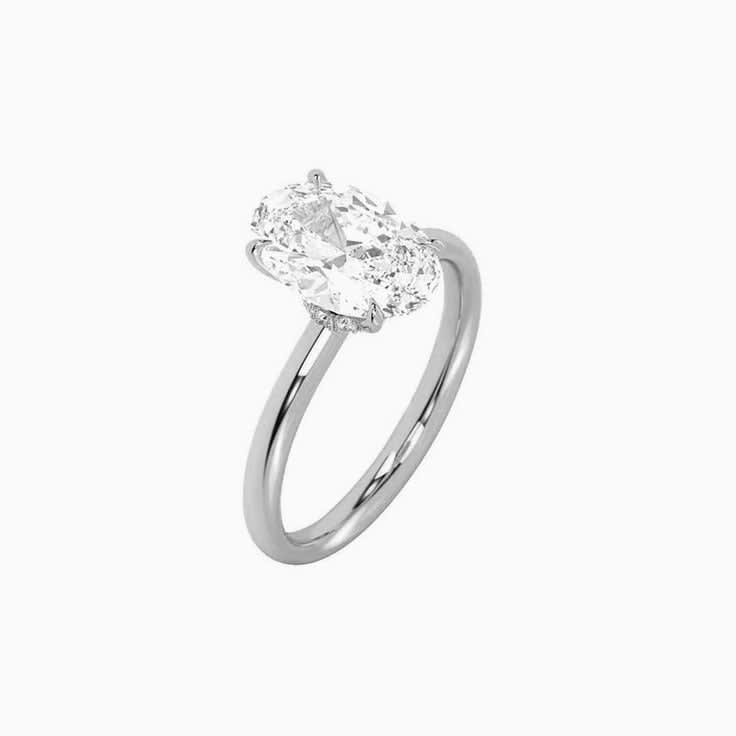 3 carat Oval Cut Diamond Ring