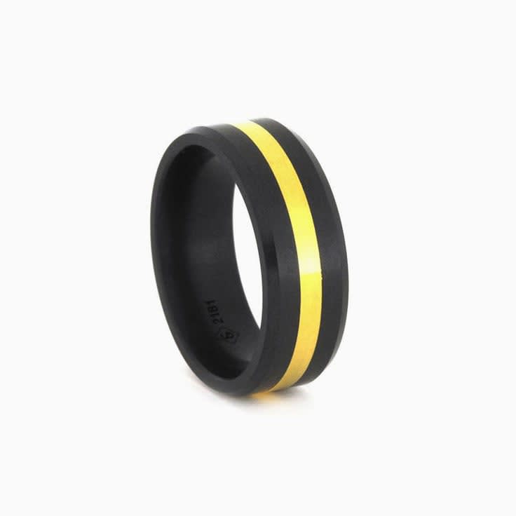 Elysium 24k gold ring