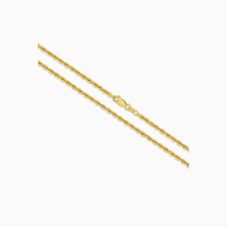 Diamond cut rope bracelet