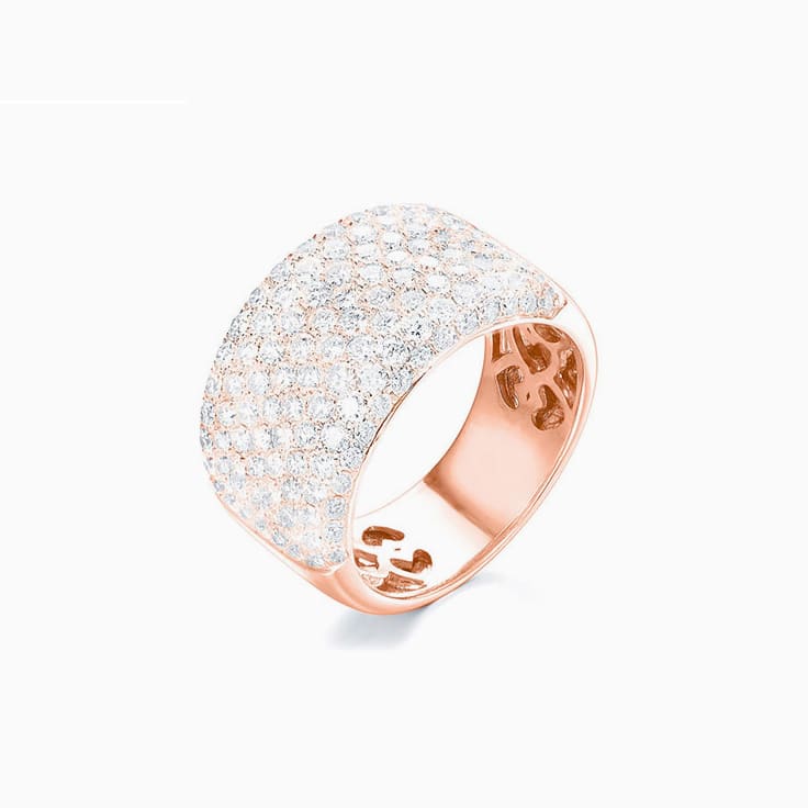 Pave Perfection diamond ring