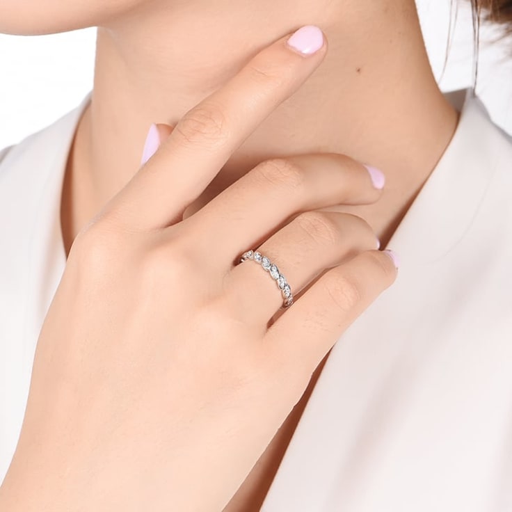 Marquise Shape Wedding band