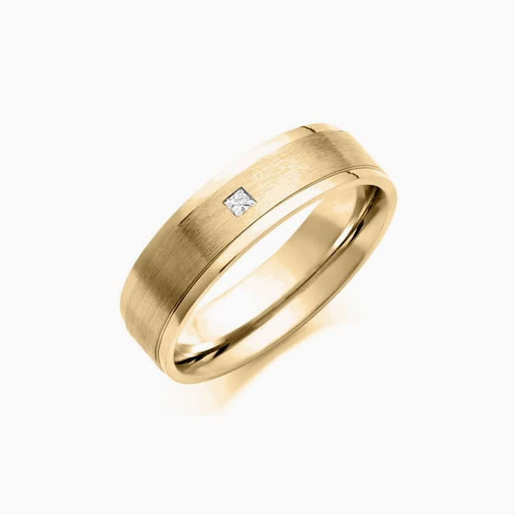 Princess Cut Drop Set wedder