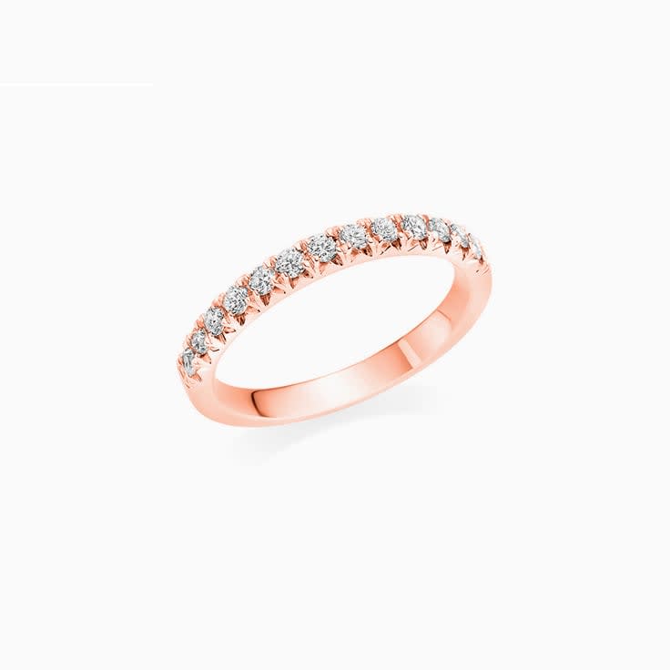 Halfway Diamond Wedding Ring