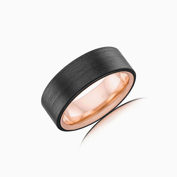 Zirconium Rings | Australia's No.1 Wedding Ring retailer | Temple and