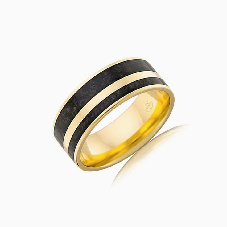 Black Spectrum Mens Ring J4363