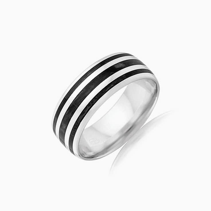 Black spectrum mens ring J4375