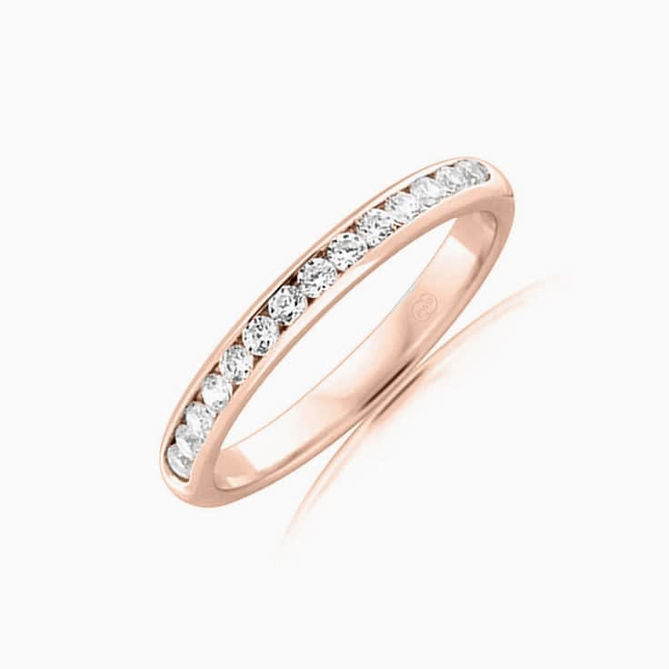 Womens Wedding Lab Diamond Ring 3584