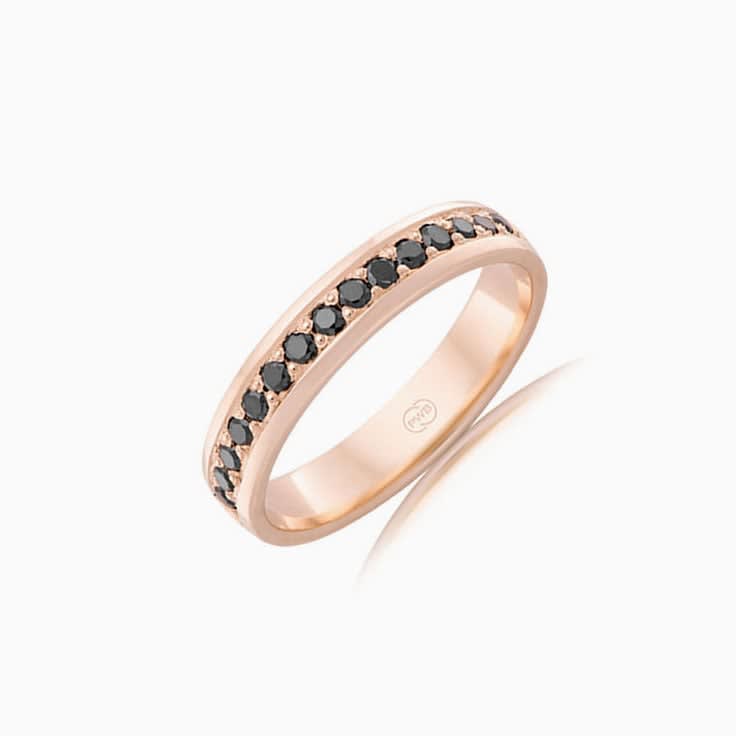 Black Diamond Womens Ring