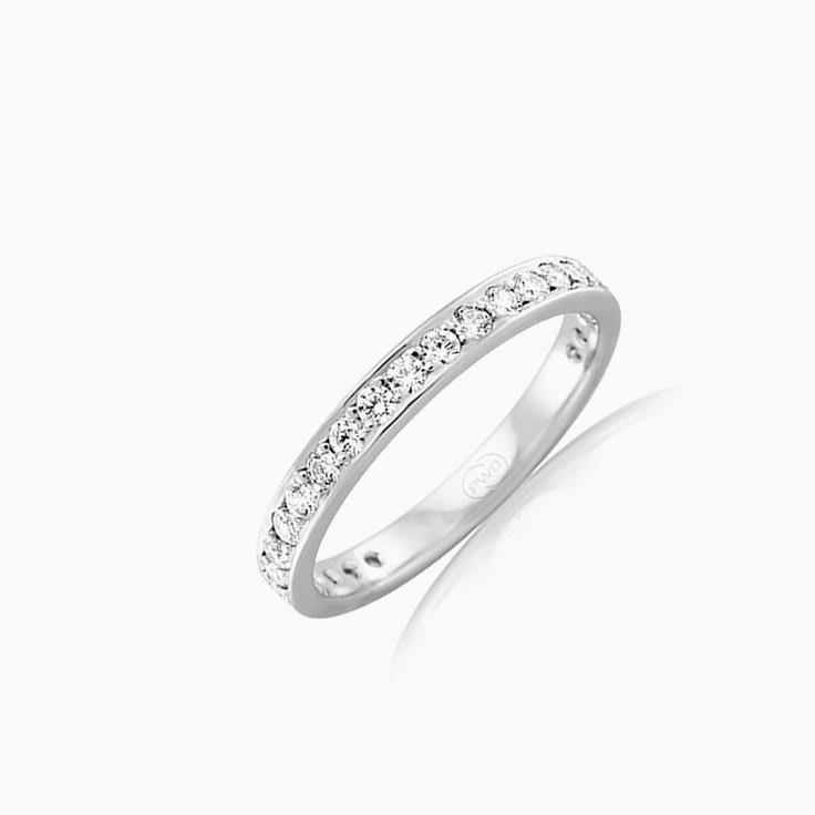 Womens Lab Diamond Wedding Ring 3988