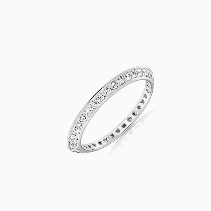 Knife edge wedding ring FC3890