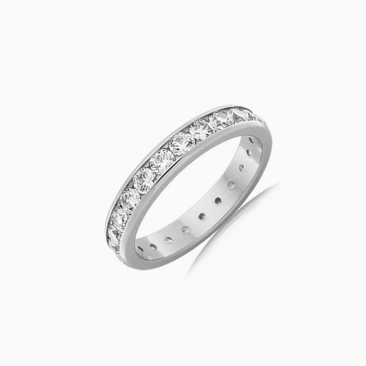 Womens Wedding Lab Diamond Ring 3544