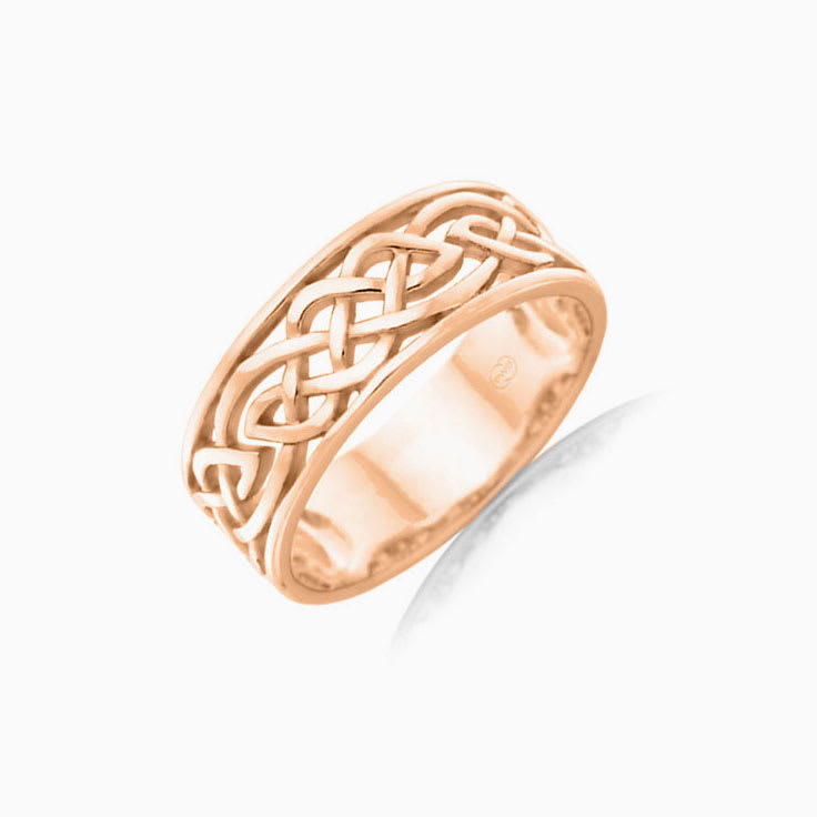 Carved Mens Ring J2648