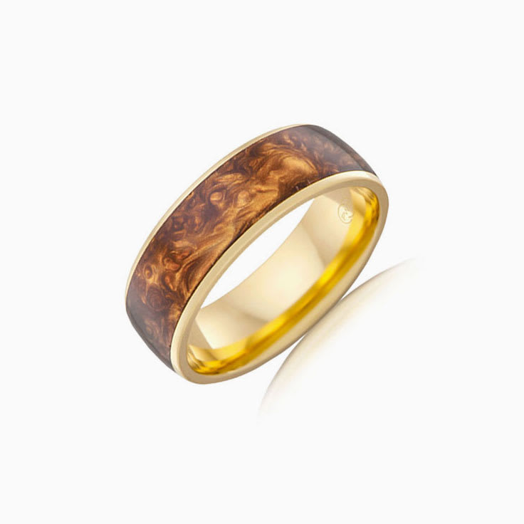 Brown Spectrum mens ring J4295