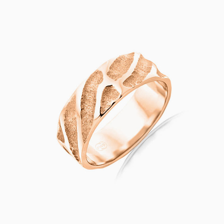 Carved Mens Ring J3618