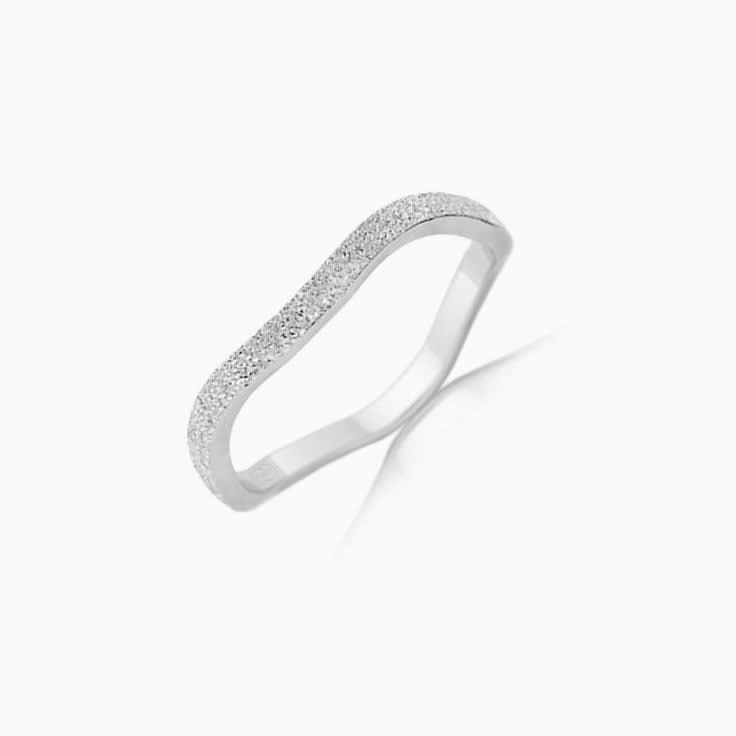 wish bone plain ring