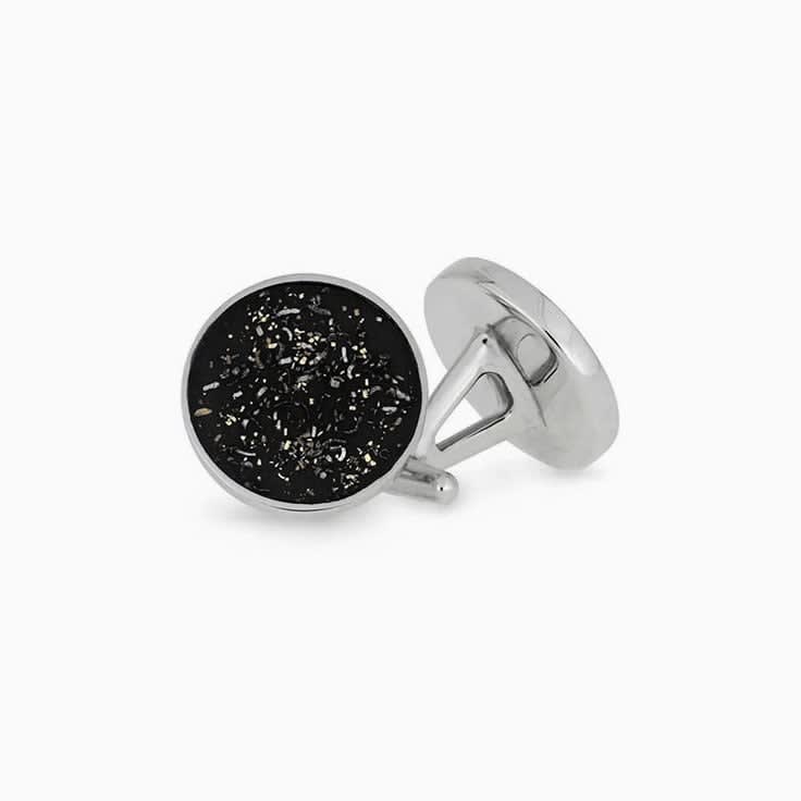 Black Stardust Cufflinks