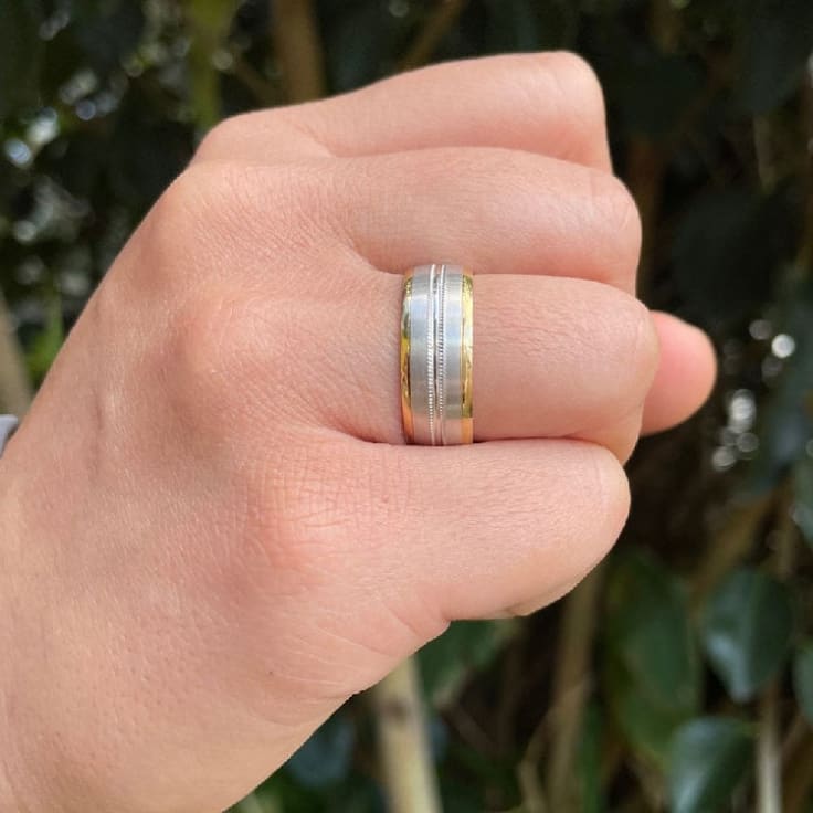 mens wedding ring 4062