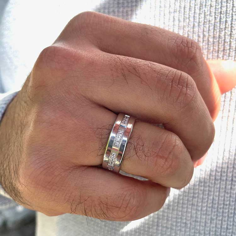 diamond wedding ring7030