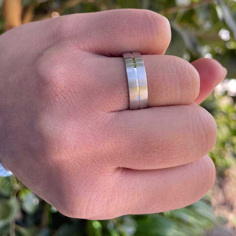 mens wedding ring 3018