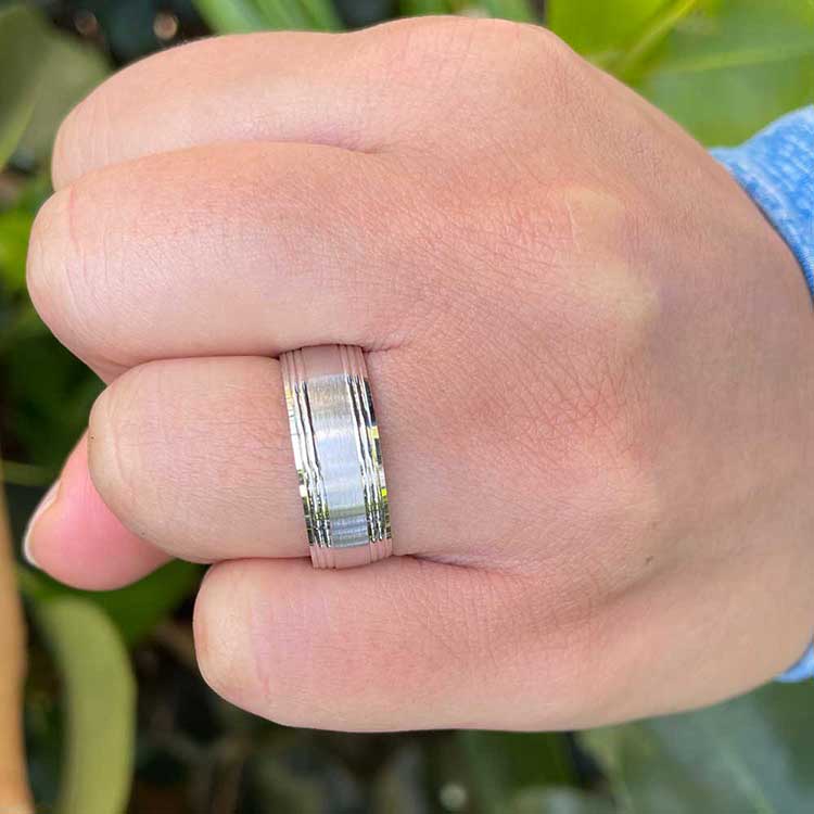 mens wedding ring 3088