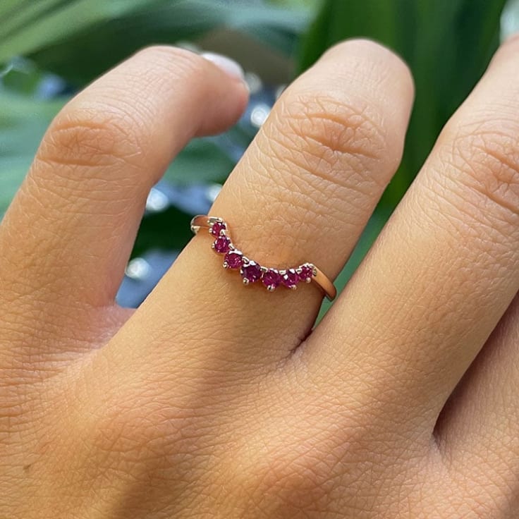 Ruby Tiara ring