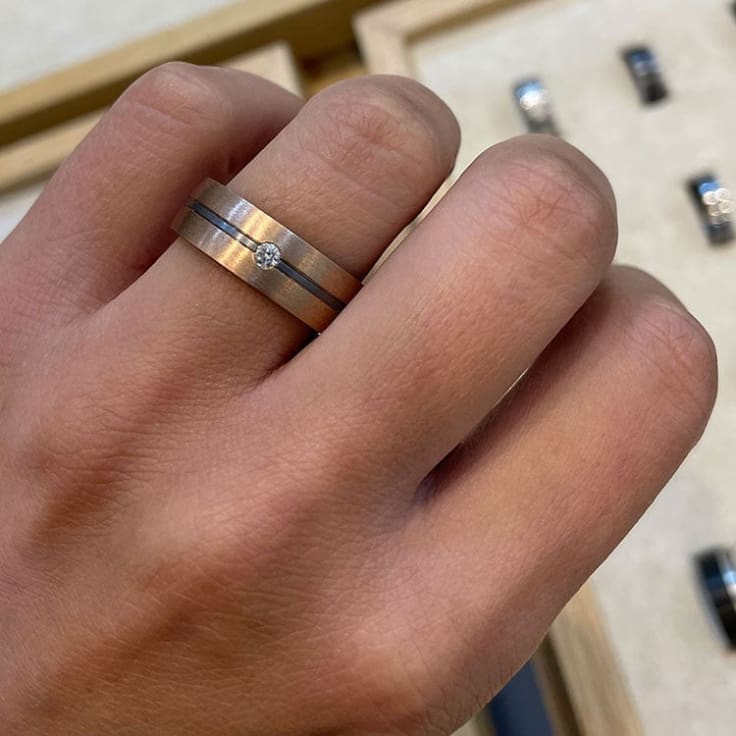 Gold Tantalum Ring 784B00