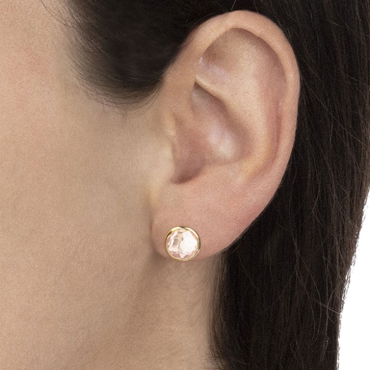 Rose Quartz Studs