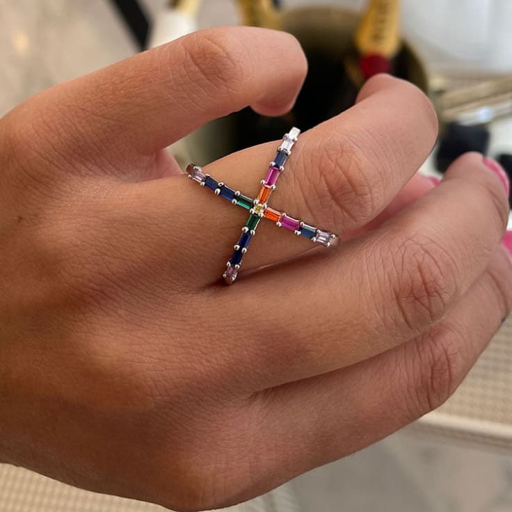 Rainbow X ring