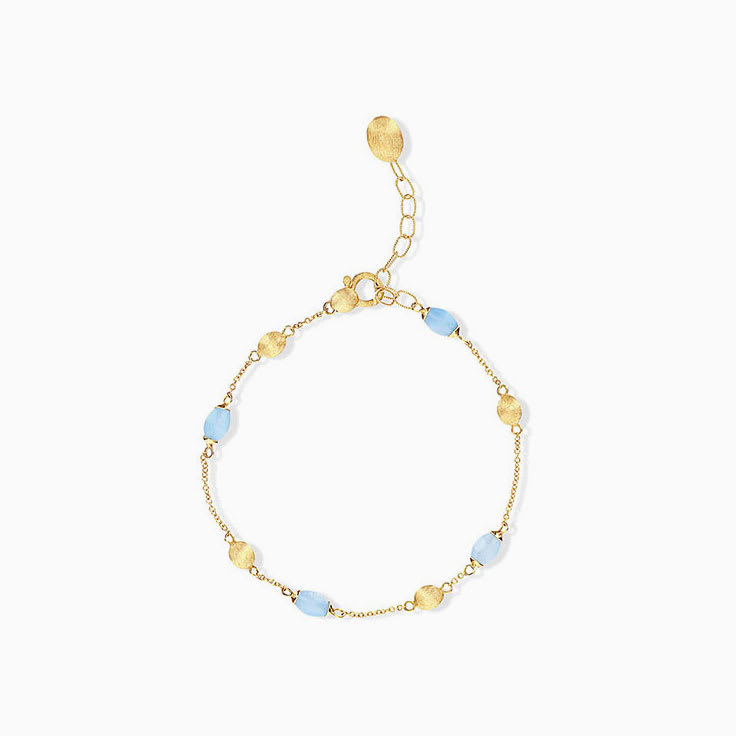 Milky Aquamarine Bracelet