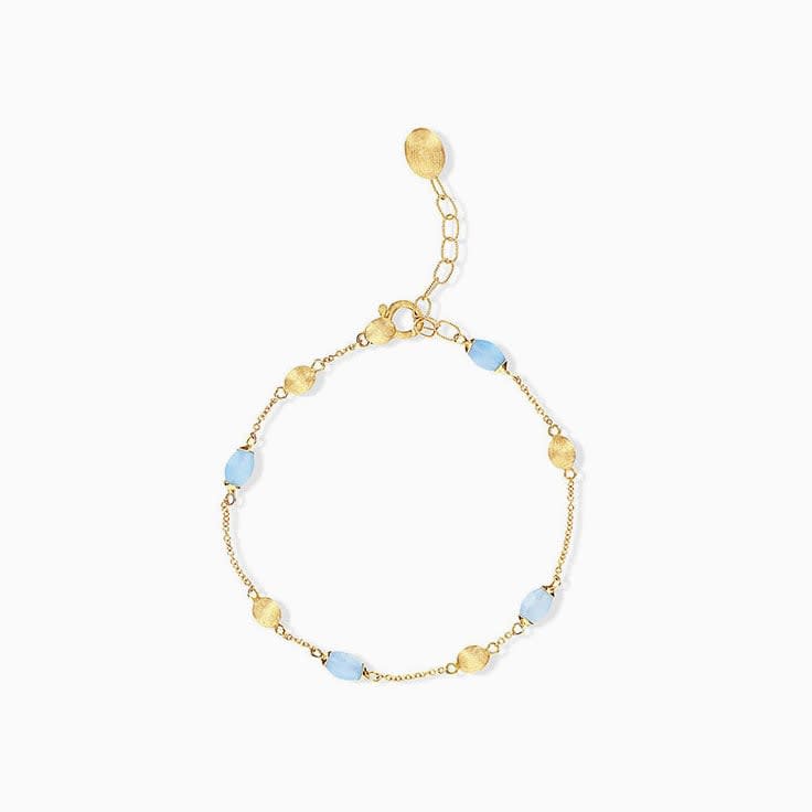 Milky Aquamarine Bracelet