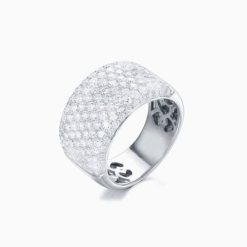 Pave Perfection Diamond Ring